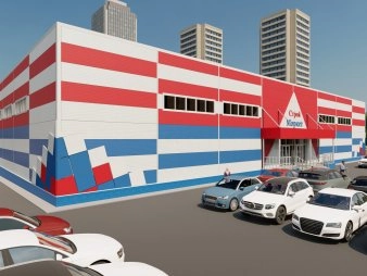 Магазин из сэндвич-панелей