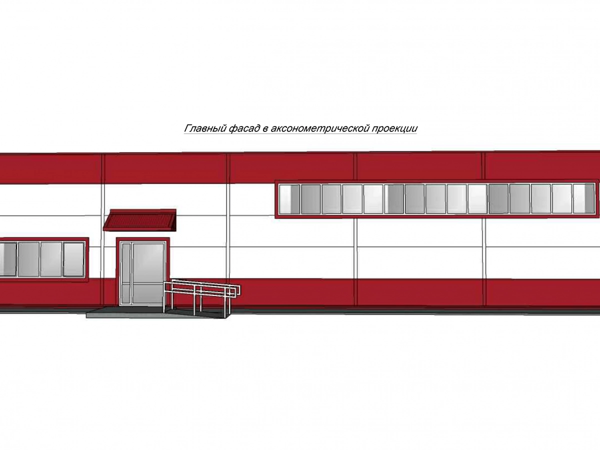 3D визуализация Магазин из сэндвич-панелей - фото 7